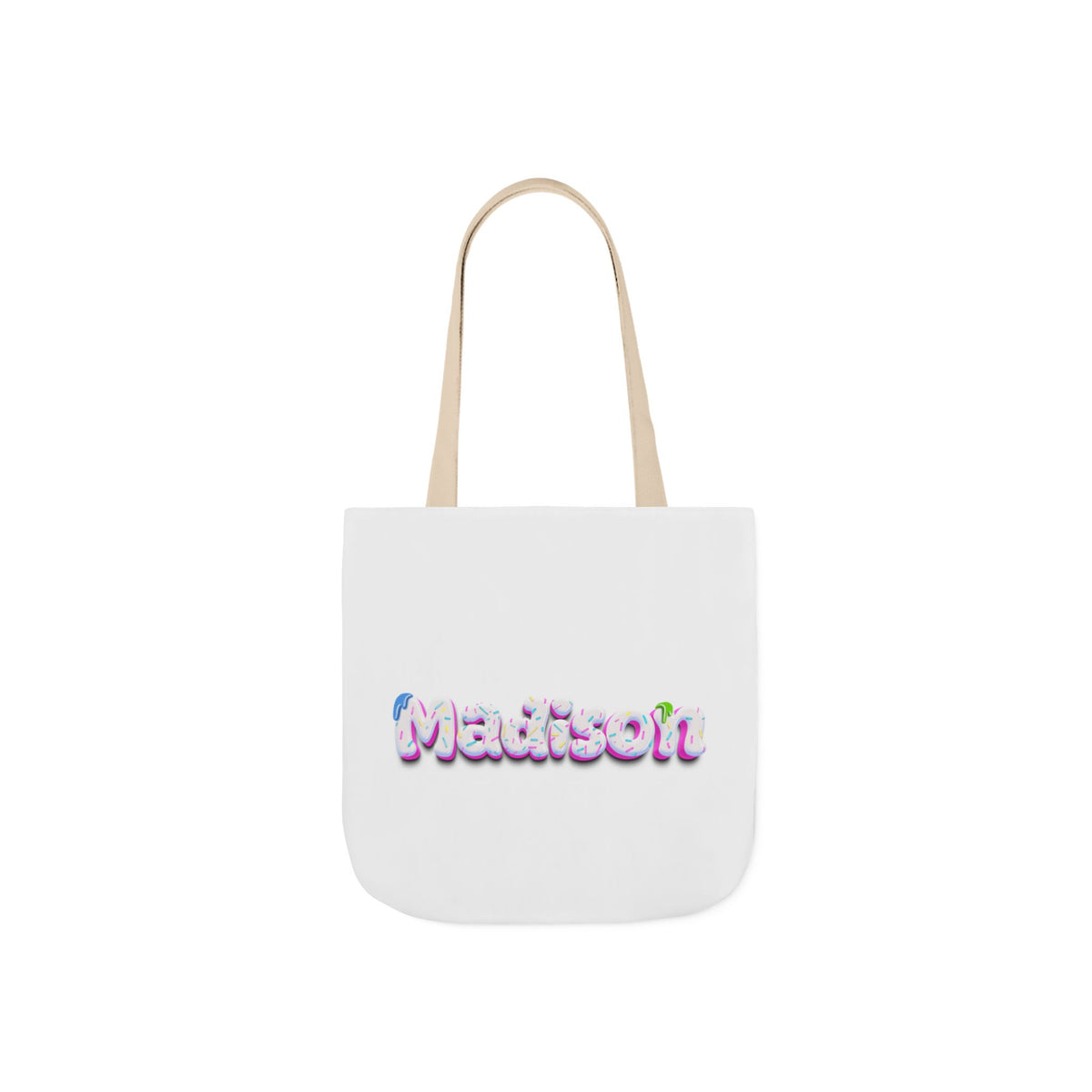 Canvas Tote Bag, 5-Color Straps