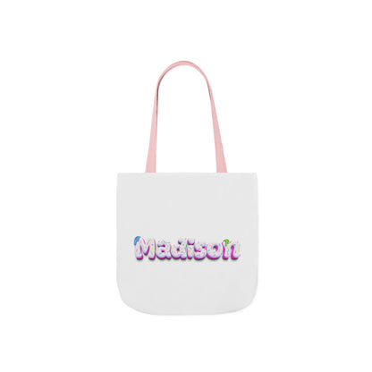 Canvas Tote Bag, 5-Color Straps