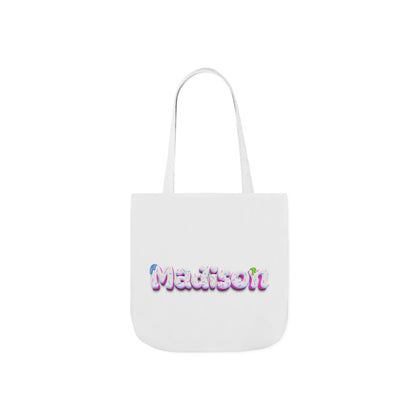 Canvas Tote Bag, 5-Color Straps